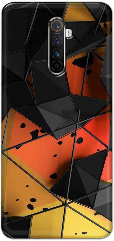NDCOM Back Cover for Realme X2 Pro Abstract Slim Fit Printed  (Multicolor, Hard Case, Pack of: 1)