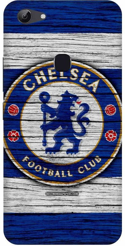 FRONK Back Cover for vivo Y83, vivo 1802 CHELSEA, LOGO, SIGN, DESIGN  (Blue, Hard Case, Pack of: 1)