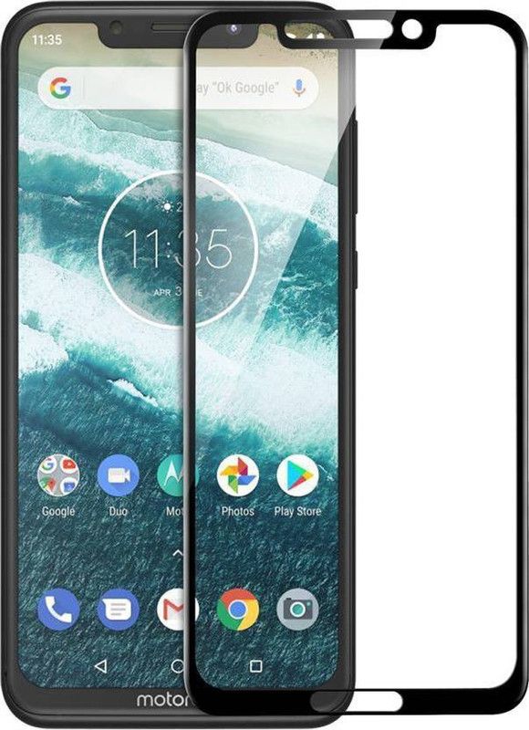 EASYKARTZ Edge To Edge Tempered Glass for Motorola One Power  (Pack of 1)