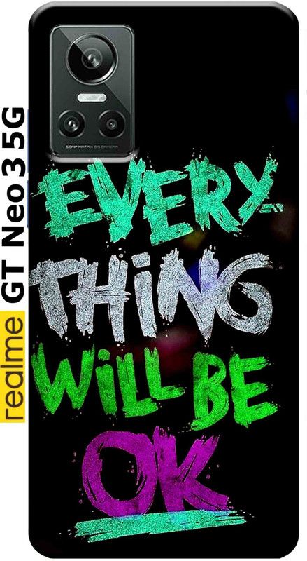 YorktoSis Back Cover for Realme GT Neo 3 5G 2752  (Multicolor, Anti-radiation, Silicon, Pack of: 1)