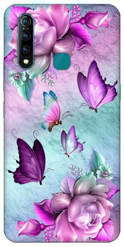 Designer Cover Back Cover for Vivo Z1 Pro  (Multicolor, Grip Case, Silicon)