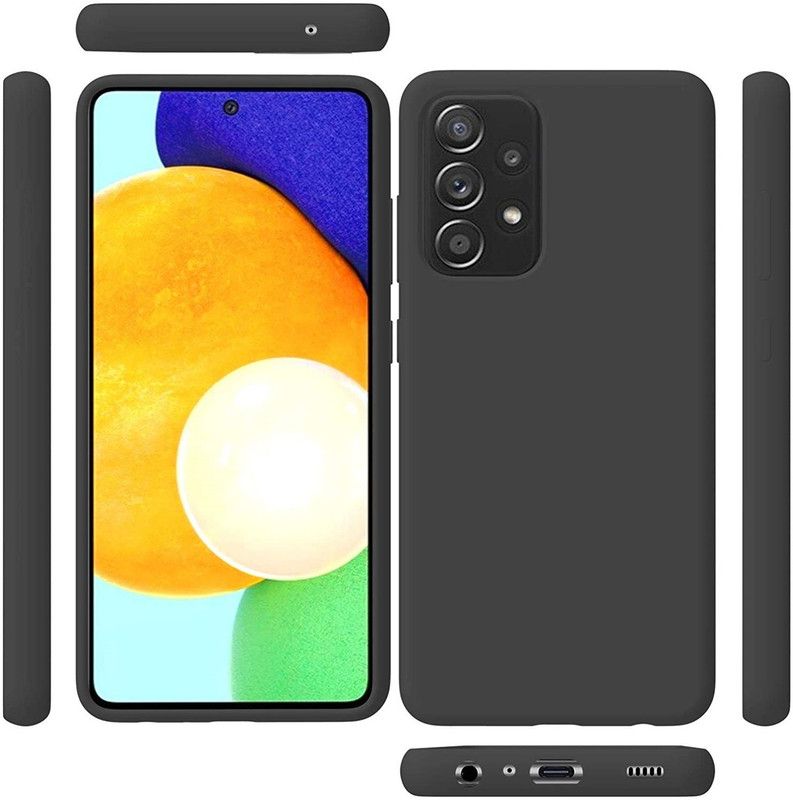 Phone Care Bumper Case for Samsung A52, Galaxy A52  (Black, Grip Case)