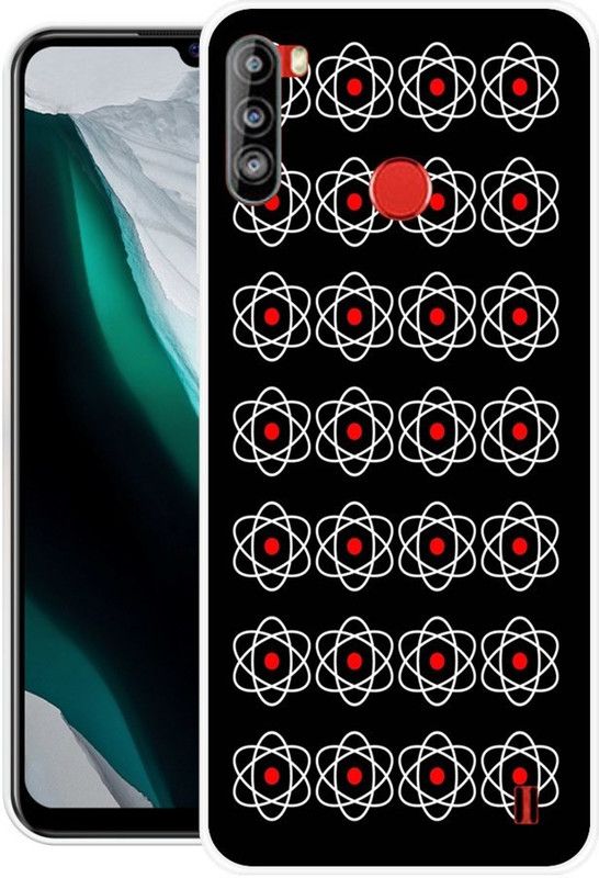 Vaultart Back Cover for Lava Z6, Lava Z4  (Multicolor, Dual Protection, Silicon)