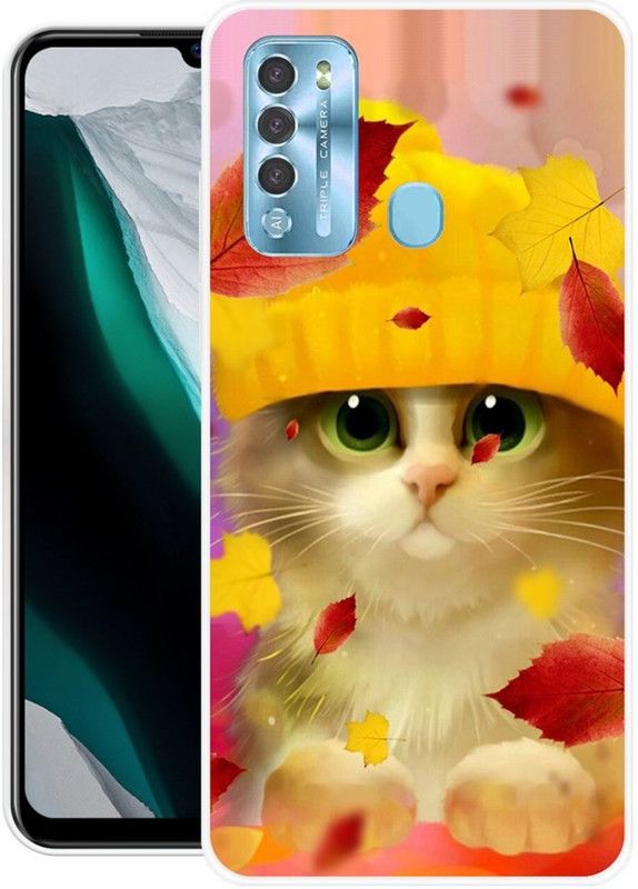 BLUEBUG Back Cover for Itel Vision 2  (Multicolor, Grip Case, Silicon, Pack of: 1)