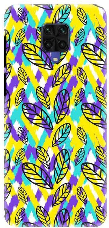 NDCOM Back Cover for Redmi Note 9 Pro Floral Design Printed  (Multicolor, Hard Case, Pack of: 1)