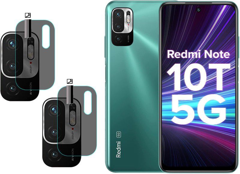 ERRORIST Back Camera Lens Glass Protector for REDMI NOTE10 T 5G  (Pack of: 2)