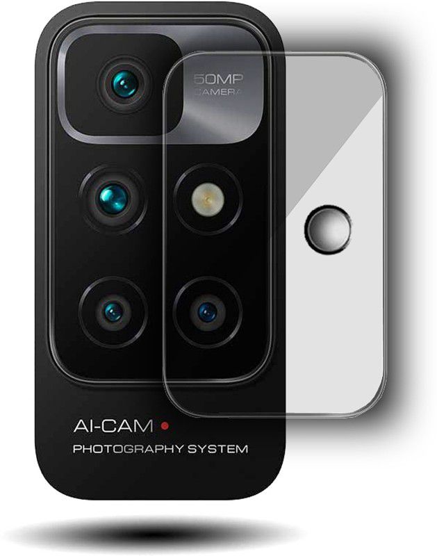 EZGER Back Camera Lens Glass Protector for Redmi 10 Prime  (Pack of: 1)