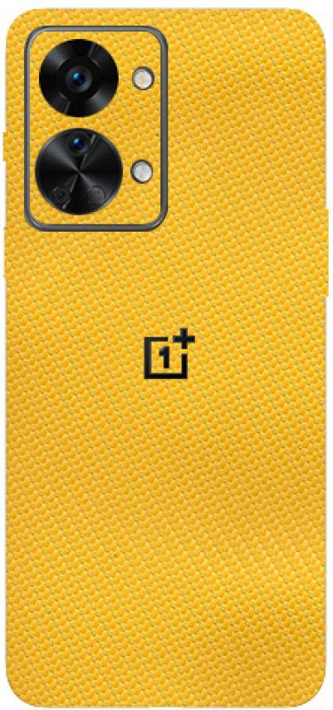 AsSkin OnePlus Nord 2T 5G, oneplus nord 2t 5g Mobile Skin  (Ultra Yellow Cf High Gloss Finish).)