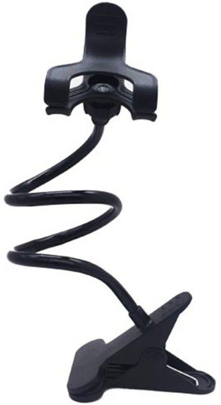 P s retail Adjustable Long Neck Mobile Phone Holder with Table Clip Bracket (Black)- 1 pc/Set Mobile Holder