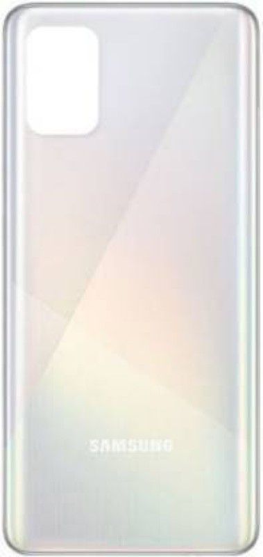 Albatross Samsung Galaxy A51 Back Panel  (White)
