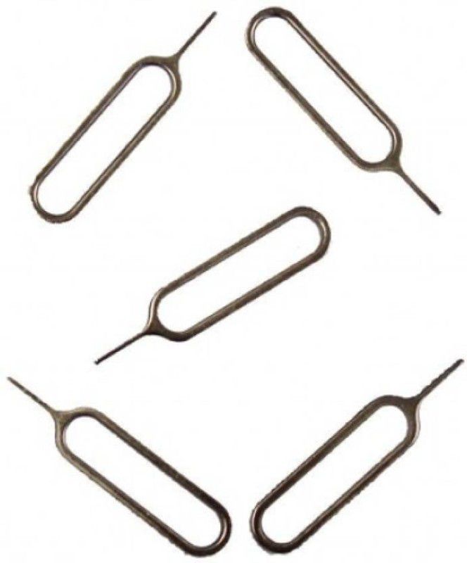 ROYAL Sim Card Tray Pin Eject Removal Tool Needle (5pcs) Opener Ejector Sim Adapter  (Steel)