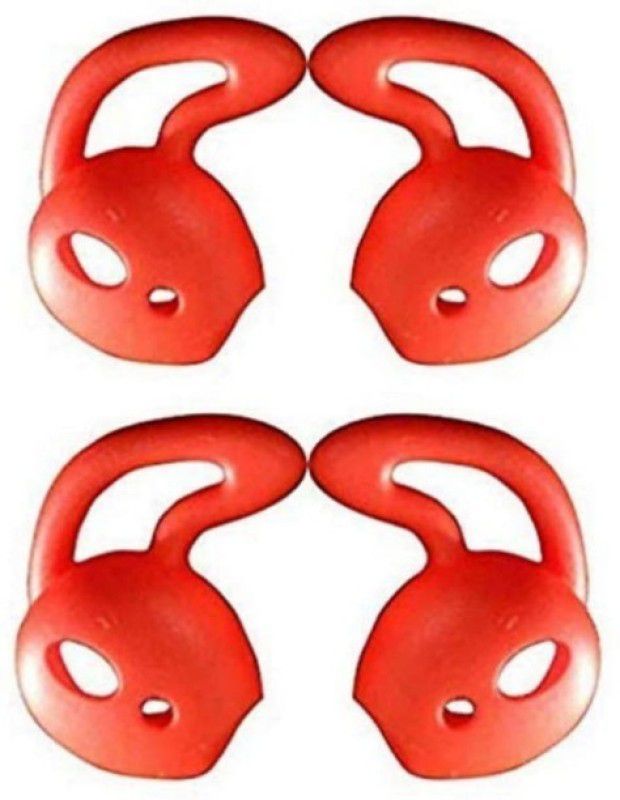 THE DARK NIGHT Crysendo Soft Silicone Rubber Replacement Earbuds Red P... In The Ear Headphone Cushion  (Pack of 1, Multicolor)