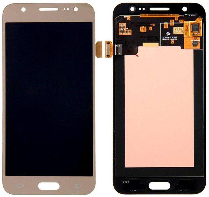 sparewala Super AMOLED Mobile Display for Samsung Galaxy J7-Gold(display glass combo folder)  (With Touch Screen Digitizer)
