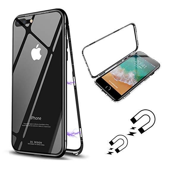 Dual Magnatic Glass CAse for iPhone 6+/6S+