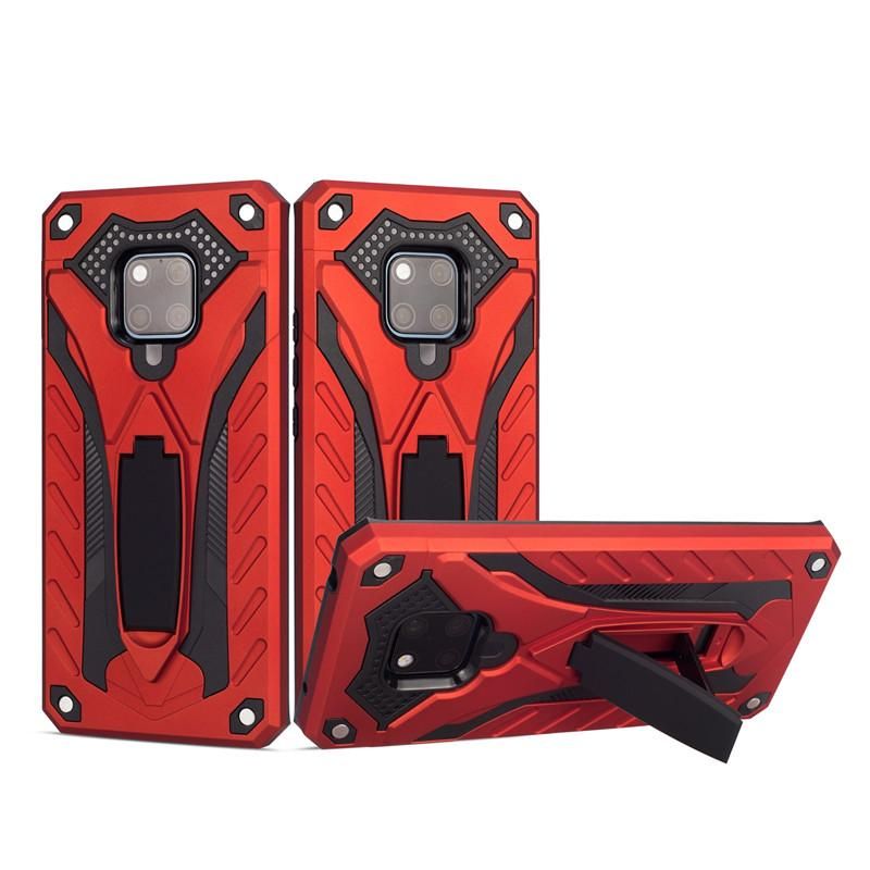 Armor Case For Huawei Mate 20 Pro Shockproof Anti-Fall Silicon Case Kickstand TPU Cover Shell