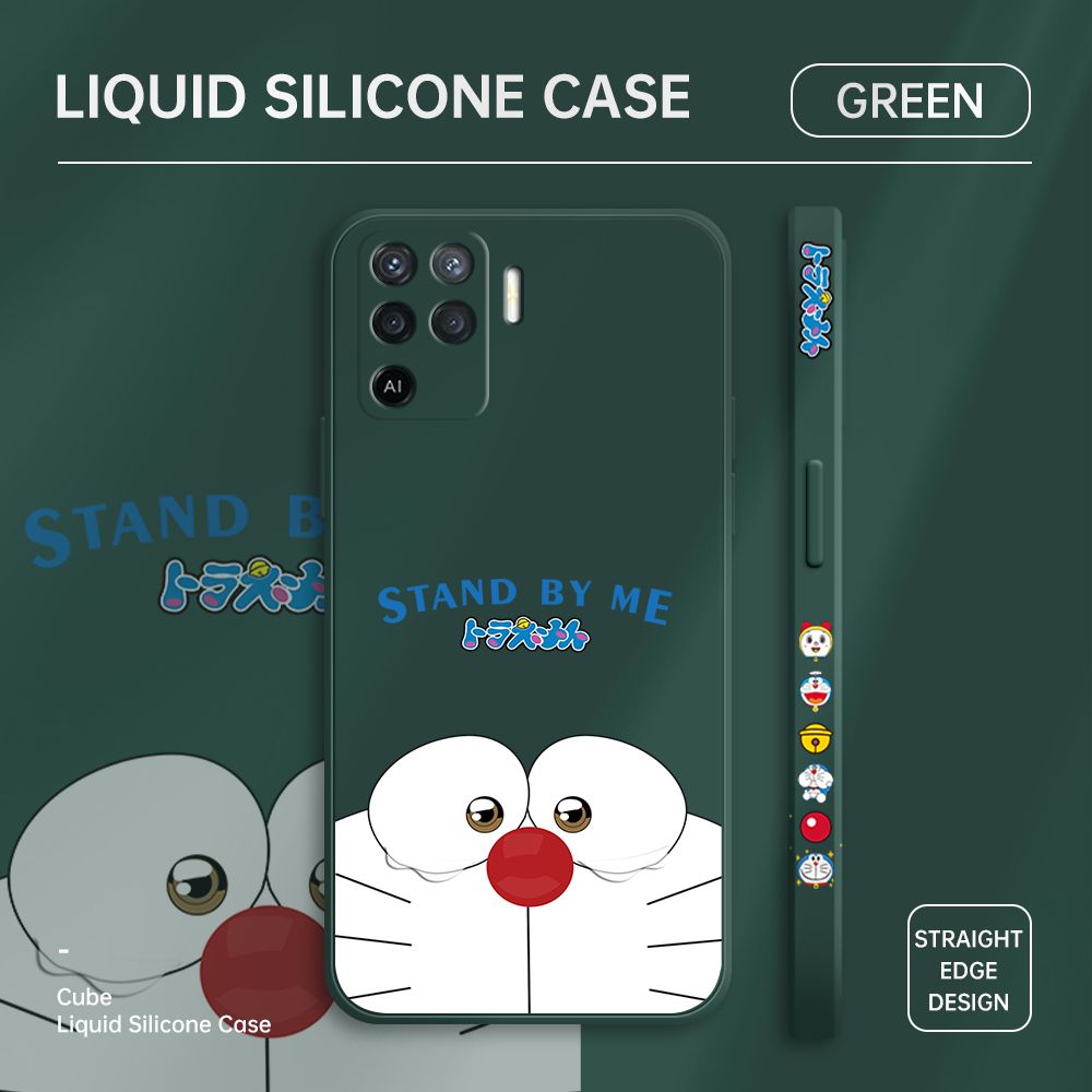 ZeroQiQi for OPPO Reno 5F Case Cartoon Weeping Cat Phone Cover Soft Full Lens Protection Casing Ultra Thin Soft Liquid Silicone Phone Cases