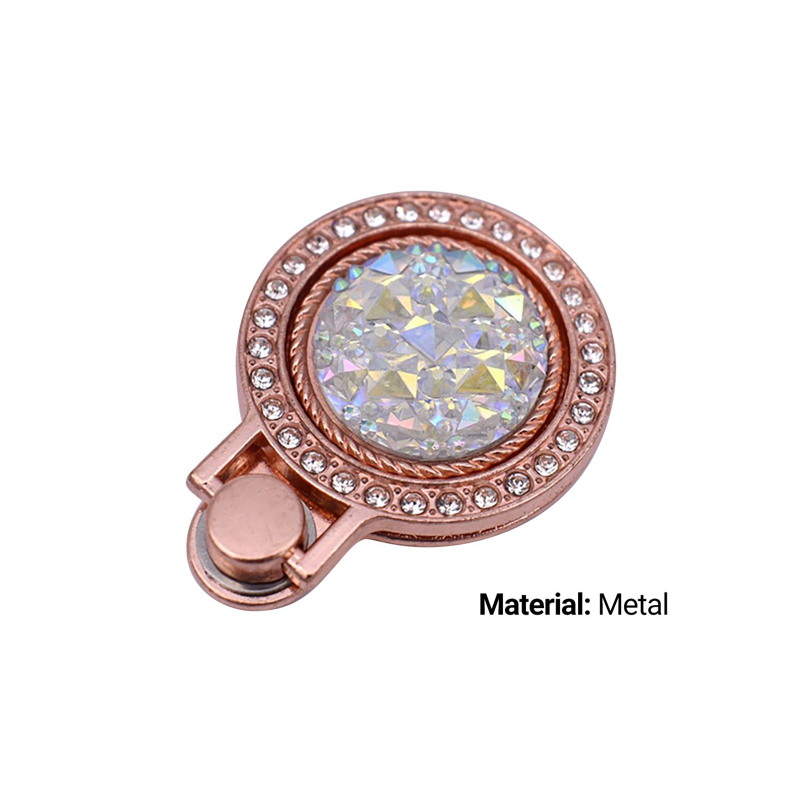 Finger Ring Bracket Decorative Rhinestone Pocket Watch Phone Stand Lazy Holder
