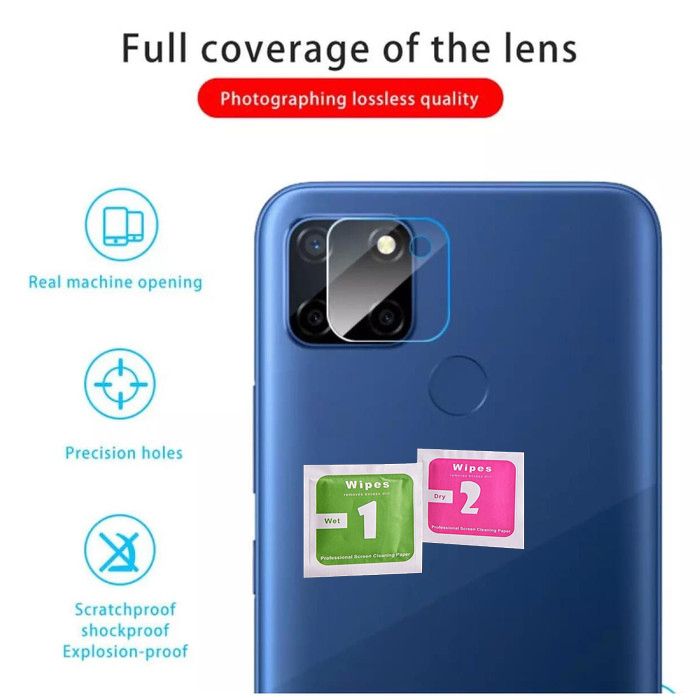 Back Camera Lens Protector Glass for Realme C12 / C15 / C25 / Narzo 20 / Narzo 30A/C20 / c25s/ c20a