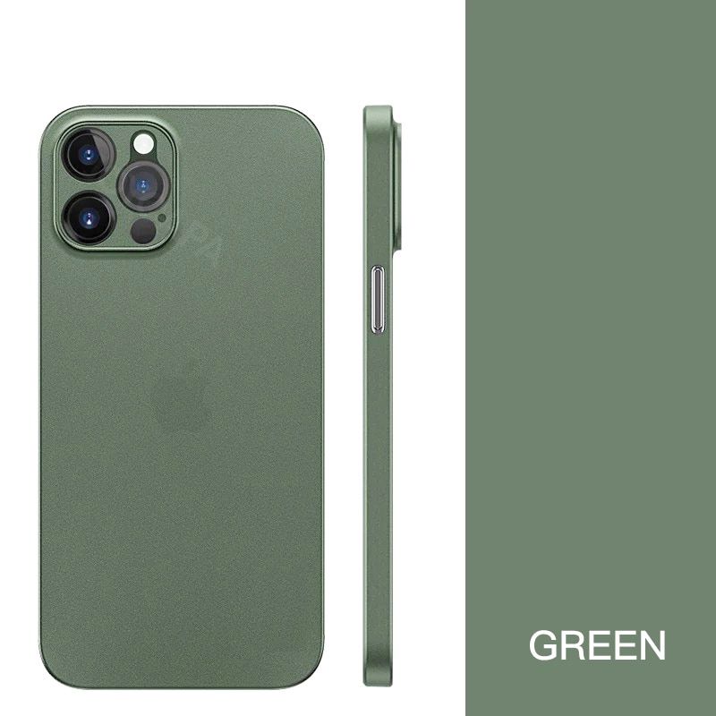 Ultra Thin PP Case For iPhone 13 12 Mini 11 Pro Max X XR XS Matte Cover For iPhone SE 2 7 8 6s Plus Slim Clear Shockproof Cases