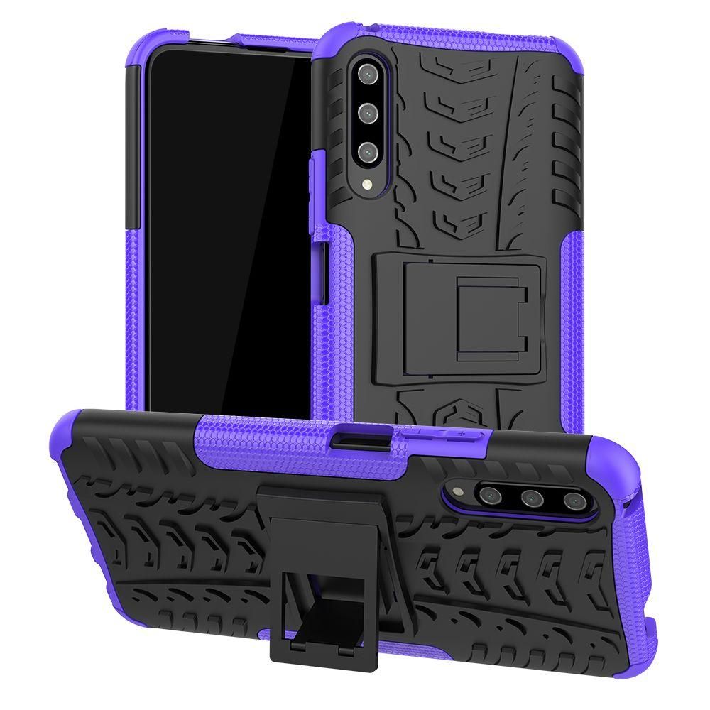 Heavy Duty Armor Tough Hybrid Shockproof Dual Layer Kickstand Protective Case Cover For Huawei Y9 Prime 2019