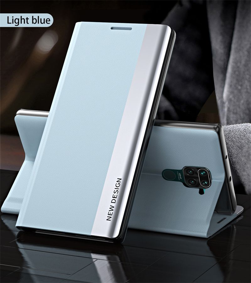 Flip Case For Xiaomi Redmi Note 9 Back Phone Casing Luxury Wallet Stand Book Cover Coque Magnetic Bag Full Package Shockproof