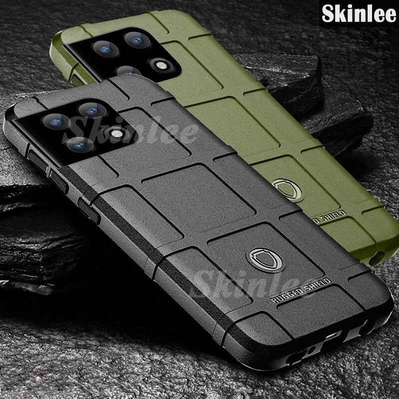Skinlee Phone Case OnePlus 10 Pro Case Military Protect Rugged Shield Silicone Trunk Cover for OnePlus10 Pro Back Cover
