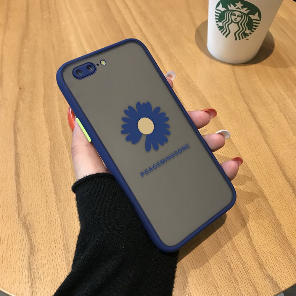 Jizetin for OnePlus 5 Back Cover Small Fresh Daisies Mobile Phone Case Ultra Thin Full Lens Protection Phone Case for Girl