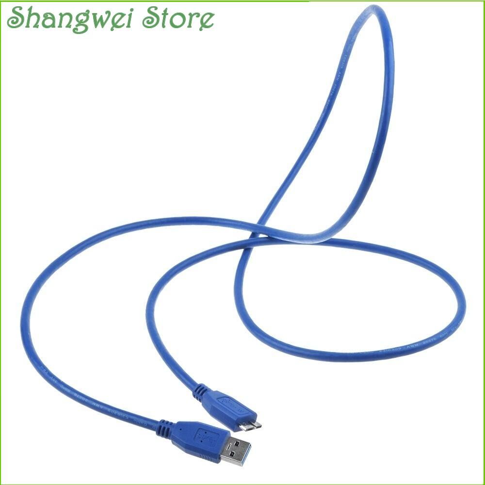 5FT Blue USB 3.0 Cable Cord Lead for WD Western Digital WD250ME WD1600B014