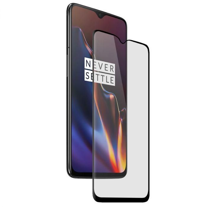 OnePlus 6T - 5D Tempered Glass HD Screen Protector - Transparent...