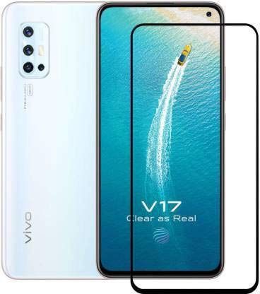 Vivo V17 Tempered Glass Screen Protector 6D/9D/11D - Black