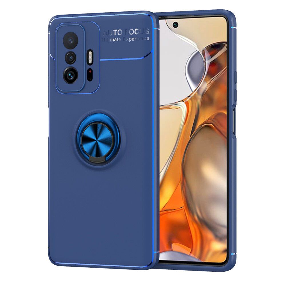 For Xiaomi 11T Case Slim Mix Color Fashion Softcase Back Cover with Ring Stand