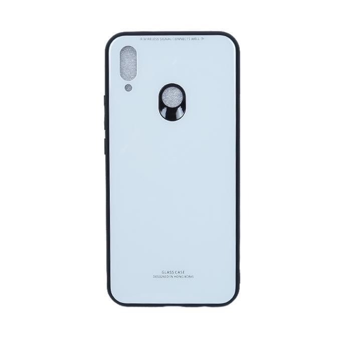 Glass Case For Huawei Y9 (2019)-White