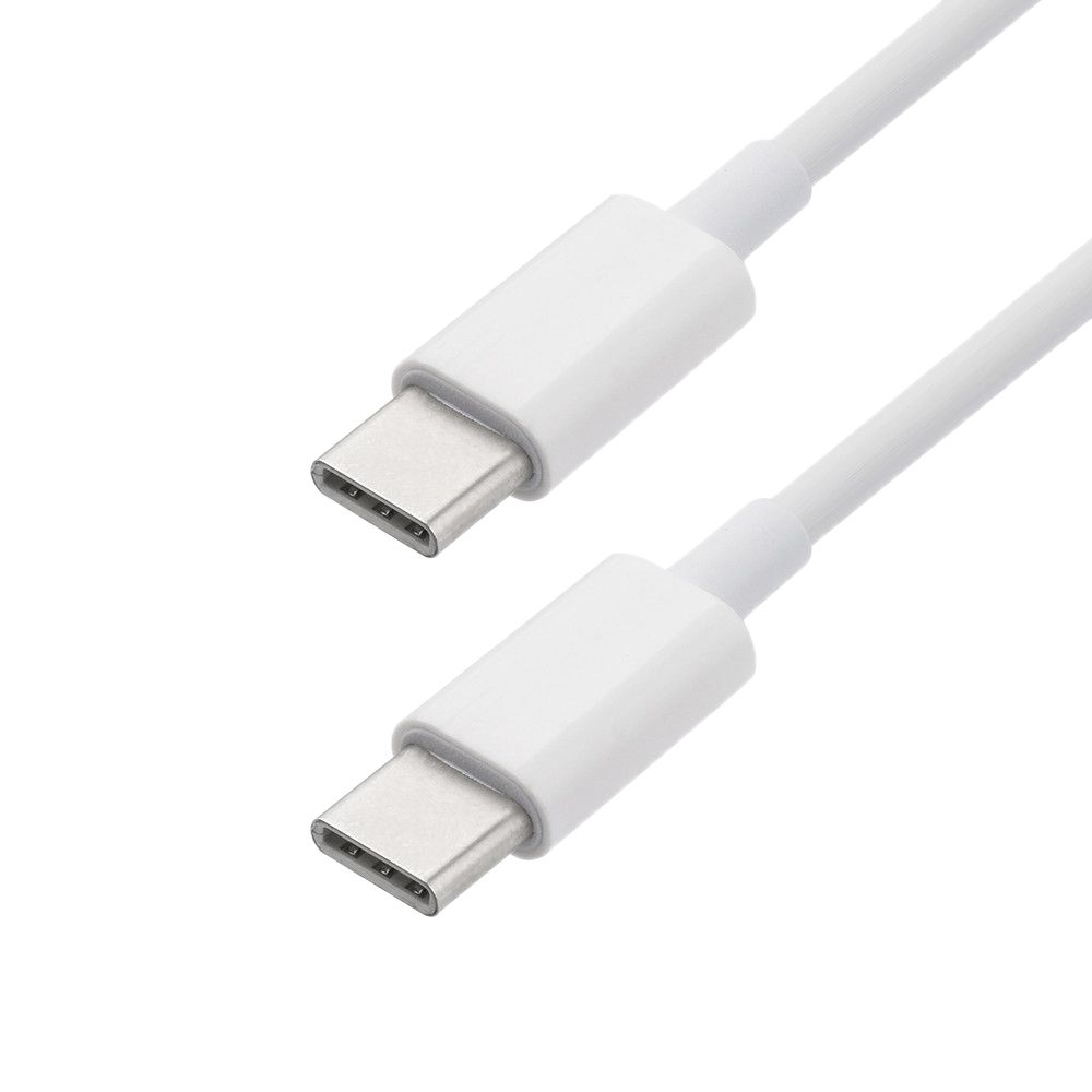PD Fast Charge Line Induction Line Type-C to Type-C Supports 5A  Current Fast Charge C to C Fast Charge 2M White