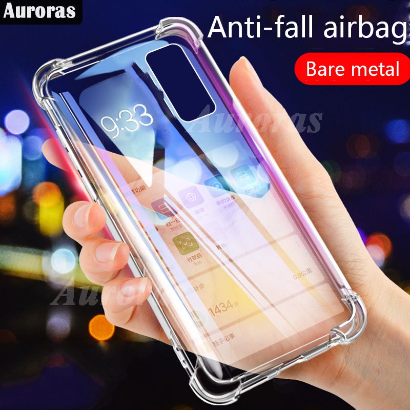 Skinlee Soft Case for Galaxy S22 Shockproof Silicone Clear Phone Back Cover for Samsung S22 Airbag Transparent Protective Cover Cases