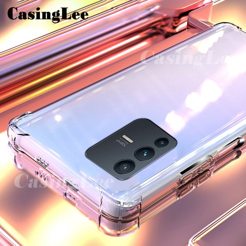 Casinglee for VIVO V23 Pro case Soft Transparent Full Protection clear Back Cover VIVO V23 Pro Phone cases cover For girls and Boys