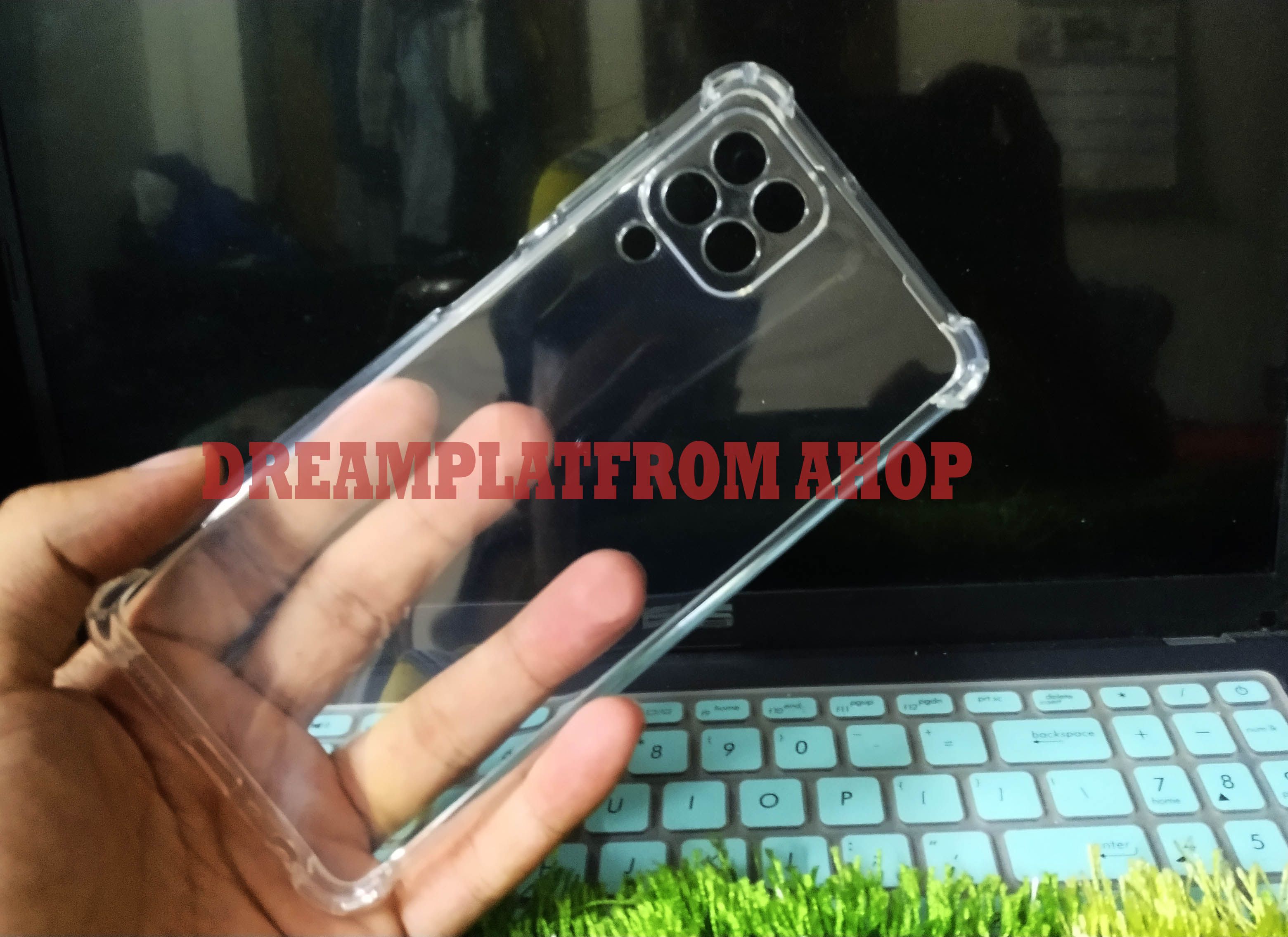 Samsung Galaxy A22 / Samsung M22 / Samsung F22 / Samsung M32 Premium Silicone Case Crystal Clear Soft TPU Ultra-Thin Transparent Flexible Protective Mobile Phone Back Cover