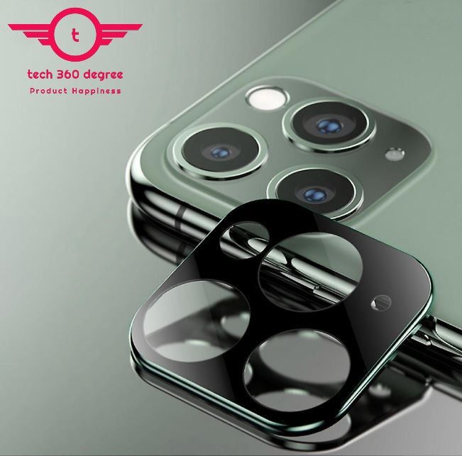 iPhone 11 Pro Max - Premium Quality Clear Ultra Slim Back Camera Lens Protector Rear Camera Lens Cover Tempered Glass Protection...