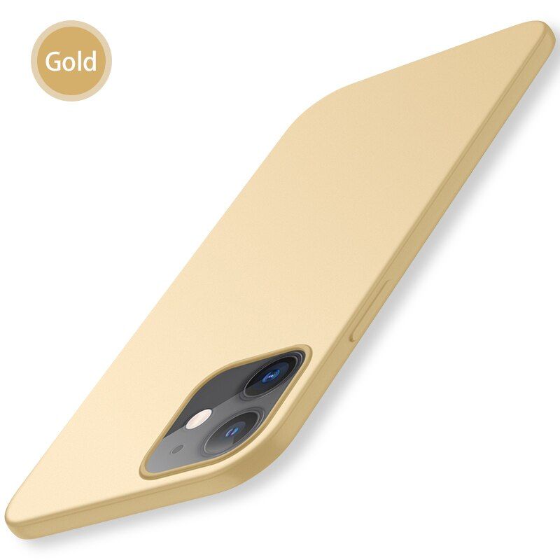 Shockproof Hard Cover For iPhone 12 Pro Matte Case For iPhone 12 Mini 11 Pro Xs Max XR X 7 8 Plus SE New Color Ultra Thin Fundas