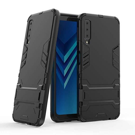 Original Armor Back Cover for Samsung A7 (2018) - Black