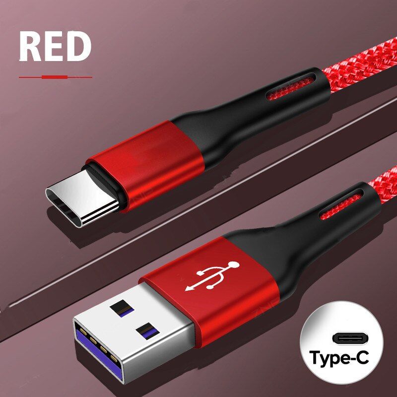 USB Type C Cable For Samsung S8 S9 Huawei P30 P40 Pro Fast Charge Type-C Micro Mobile Phone Charging Micro USB C Cable
