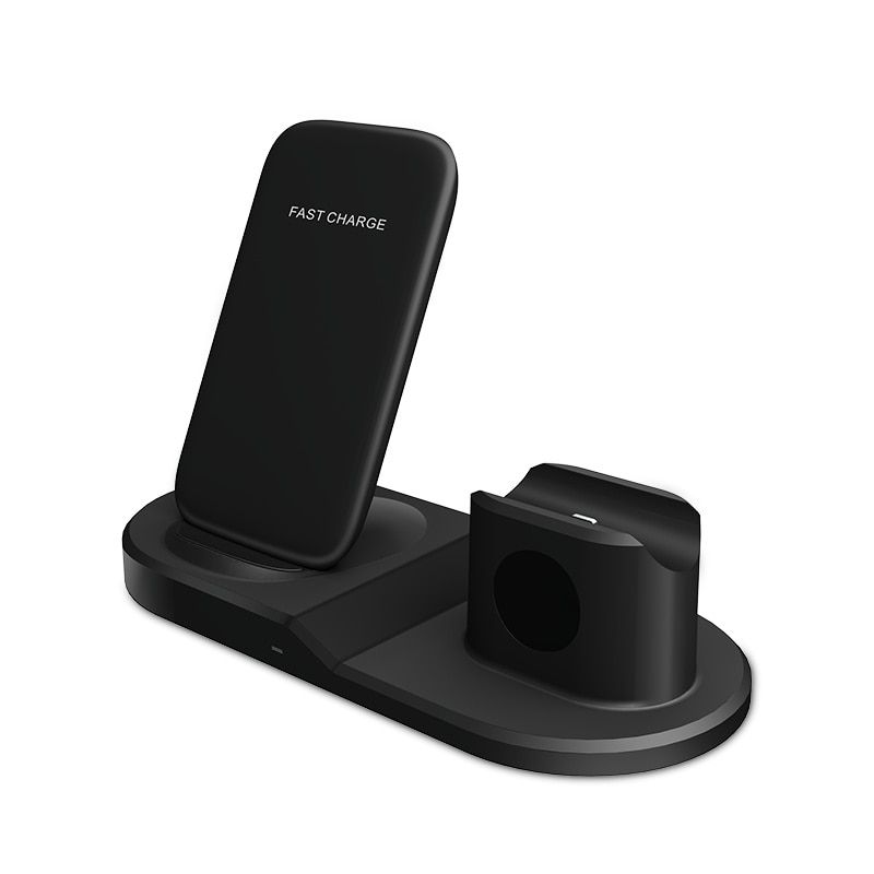 3 in 1 Wireless Charger Stand For iphone 13 12 11 XR 15W Fast Charging Dock Station For Apple Watch Airpods Pro  for Samsung