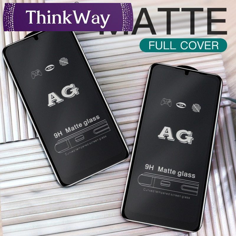 9D Curved Matte Full Cover Tempered Glass For Redmi 9 9A 9C Note 5 6 7 8 9 Pro 8A A2 Frosted Screen Protector Protective Film