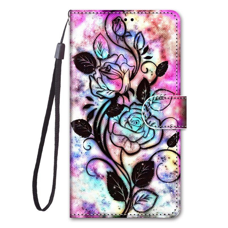 Leather Magnetic Case For Samsung Galaxy A32 4G Lite A12 A52 A72 A22 A42 5G A 32 12 Phone Cover Flip Wallet Painted Funda Etui