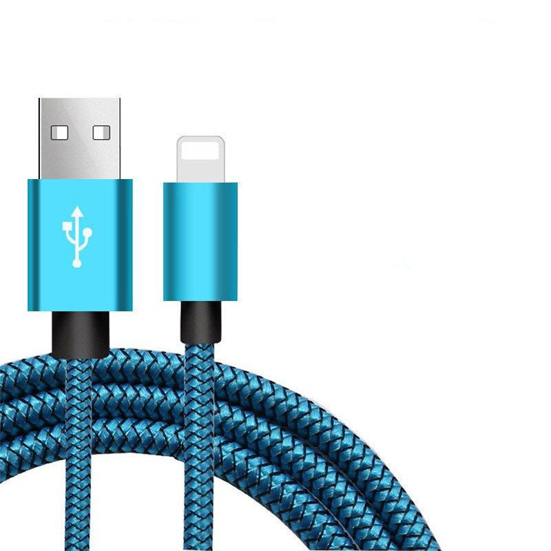 2m 3m USB Charger Cable For iPhone X XS Max 12 11 Pro 5 8 7 6 6s Plus iPad origin Fast Charging Data Cord Mobile Phone Long Wire