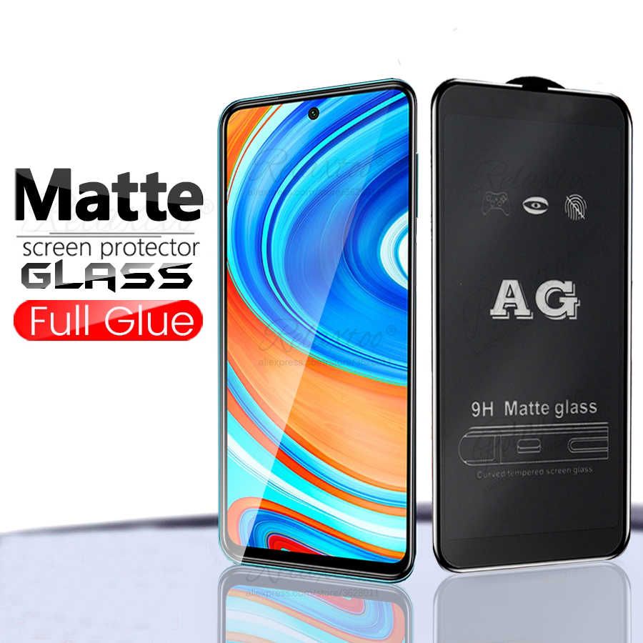 For Xiaomi Poco X3 Pro / Poco F3 / Poco X3 / Note 10 / Note 10 Pro Max / Note 9 Pro Max / Poco M2 Pro / Mi 10i Premium 9D AG Matte Tempered Glass Screen Protector (Full Display Covered)