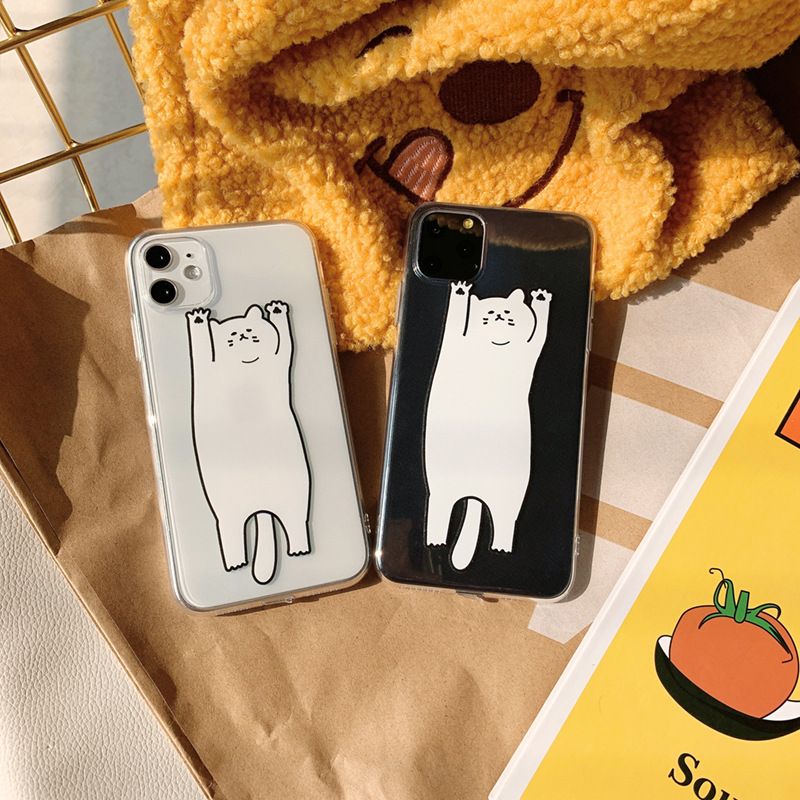Transparent Case Cute Pattern Silicone Cover for Apple Case iPhone 13 Pro Max / 12 Pro / 11 Pro Max / XR / XS Max / 7 / 8plus