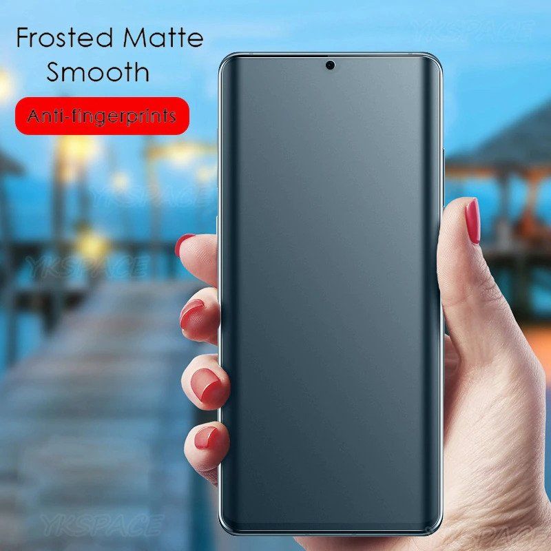 Samsung galaxy note 20-9d সিরামিক এজ থেকে এজ অ্যান্টি ব্রোকেন ফুল স্ক্রিন কভারড সিরামিক কার্ভড ম্যাট ফিল্ম স্ক্রিন প্রোটেক্টর