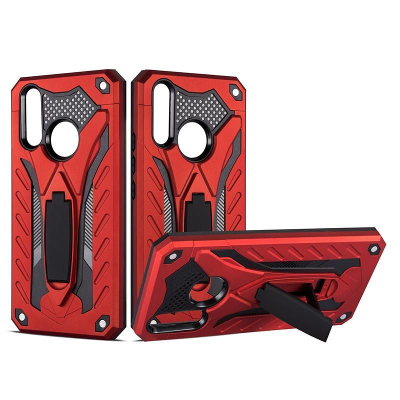 Armor Case For Vivo Y17 / Vivo Y15 / Vivo Y12 / Vivo Y3 / Vivo Y11 / Vivo U10 / Vivo U3X Shockproof Anti-Fall Silicon Case Kickstand TPU Cover Shell