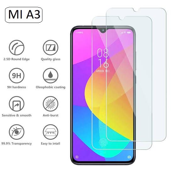 Tempered Glass Screen Protector for Mi A3