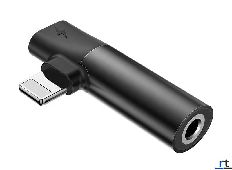 Lightning 2 in 1 Charging & 3.5MM Audio Converter For iPhonee